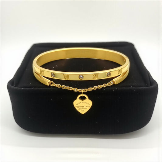 Aurora Heart Bracelet