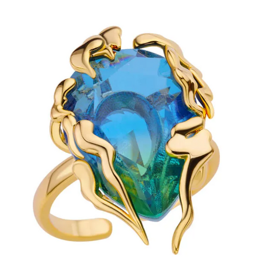 Ocean Flame Adjustable Ring